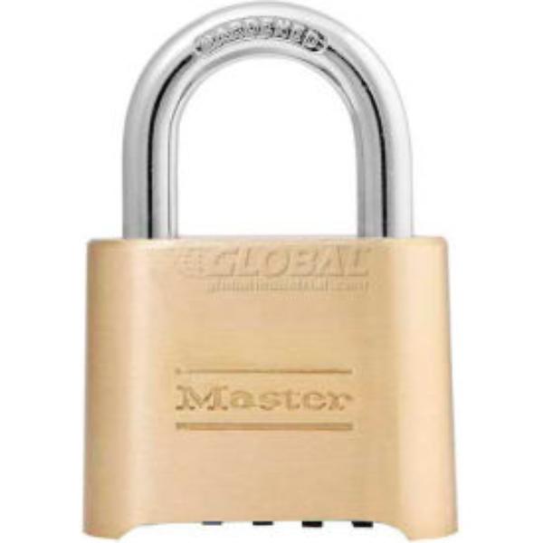 B588918 No. 175 Bottom Resettable Combination Padlocks - Gold