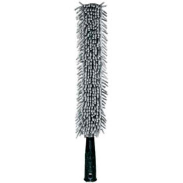 Commercial Microfiber Duster - Gray - 24in. - Flexible Cleaning Tool