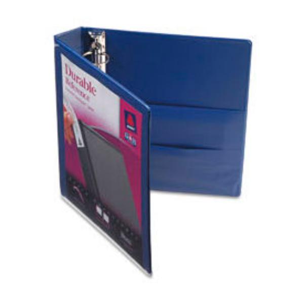 B38158 Durable Vinyl View Binder - 1.5 in. Capacity - Blue