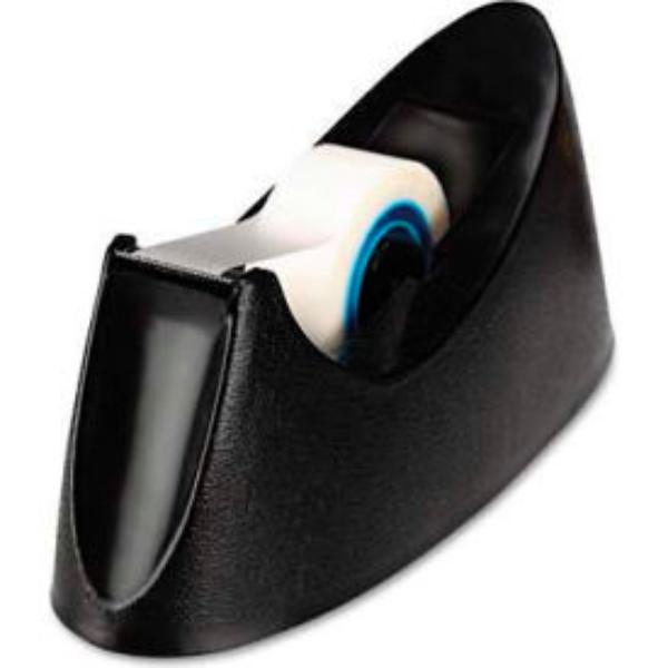 B1376867 Desktop Tape Dispenser - 1 in. Core - Weighted Nonskid Base - Black