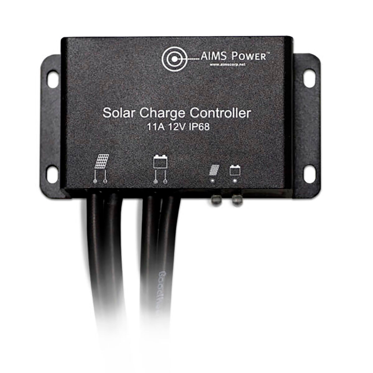 B3144884 Power Solar Charge Controller with Built-in MC4 Cables - 11A - 12VDC