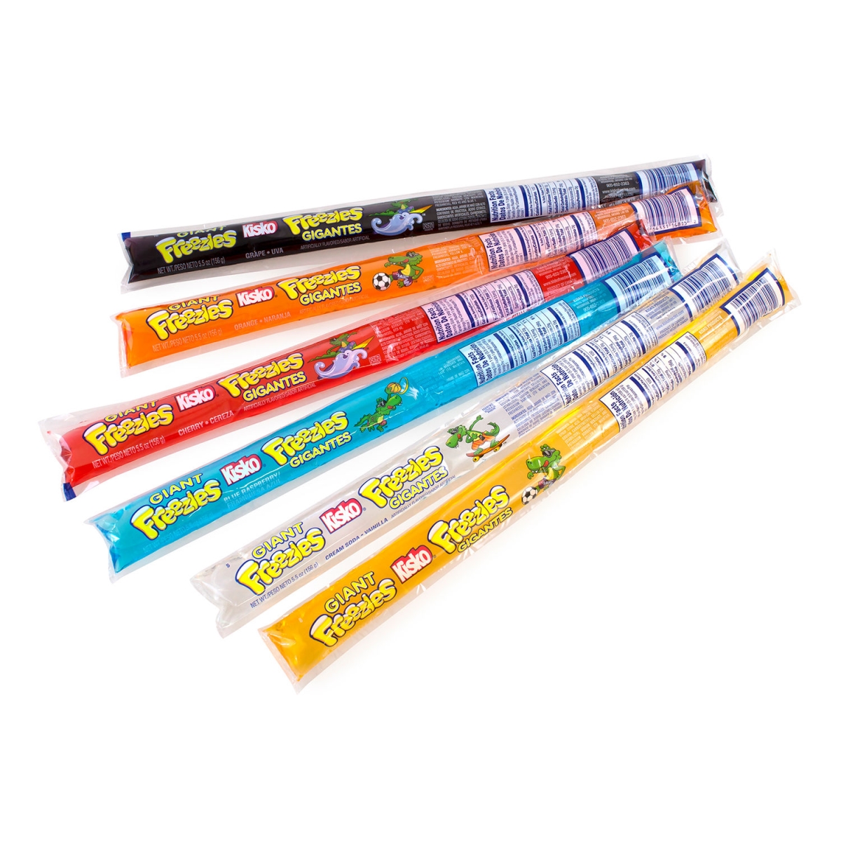 Picture of Green Rabbit Holdings B2946176 Kisko Giant Freezies - 5.5 oz - 50 Count