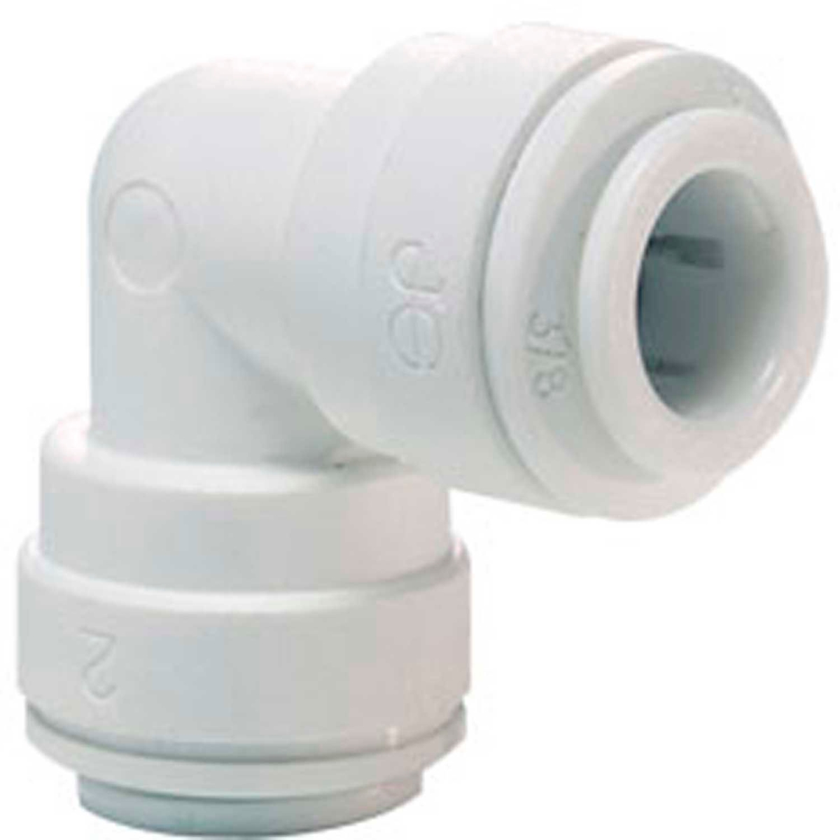 Reliance Worldwide B2334850 0.375 in. John Guest Polypropylene Union Elbow - Pack of 10