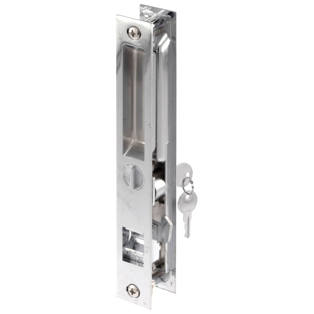 Prime-Line Products B2143995 Sliding Door Handle Set - Keyed - Chrome - C 1075