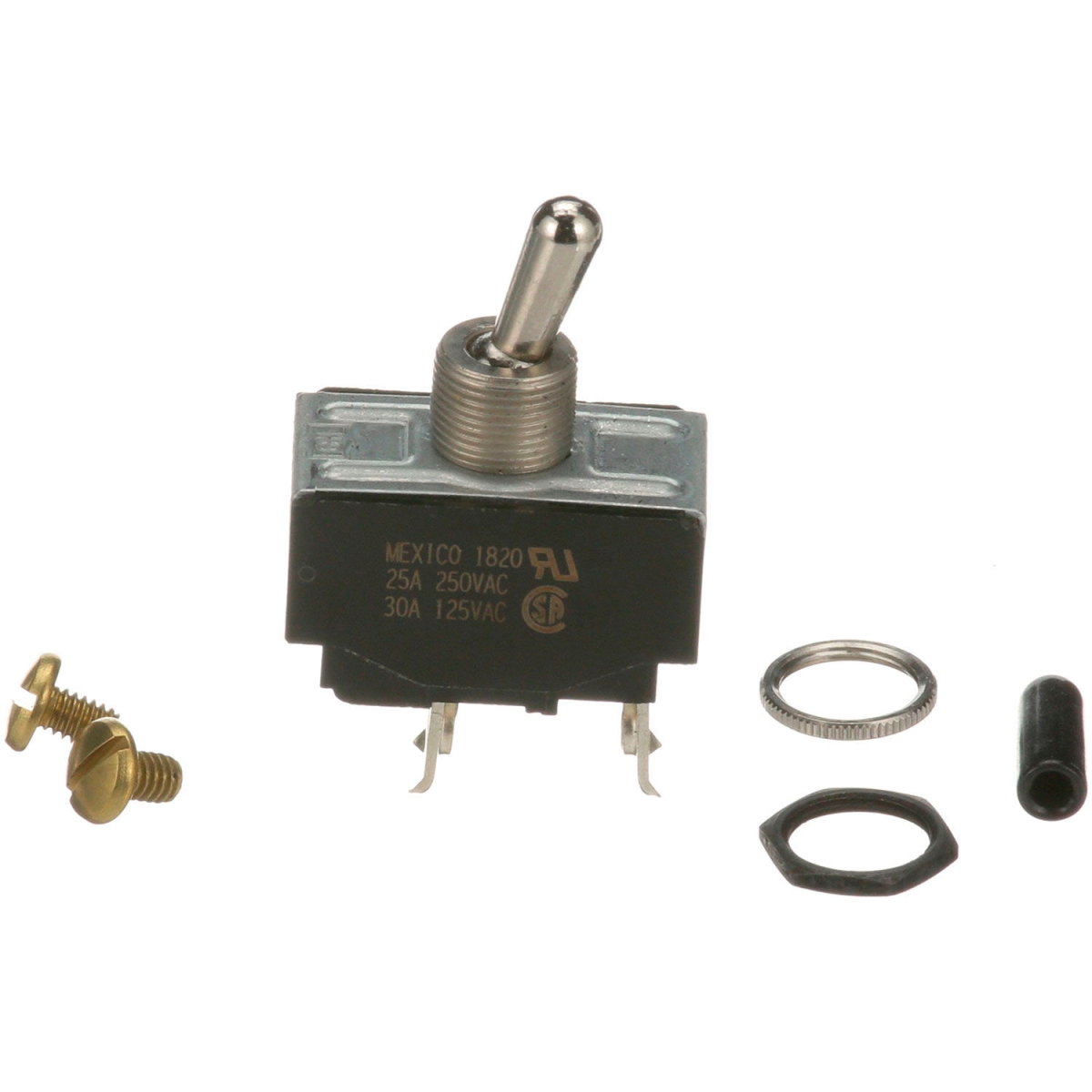 Picture of AllPoints B1440210 Toggle Switch 30A 125V 25A 250V SPST for Cecilware - CECL232A