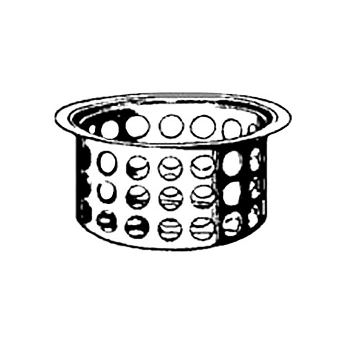 Picture of AllPoints B2947898 1.25 in. 1021028 Crumb Cup Strainer - Stainless Steel