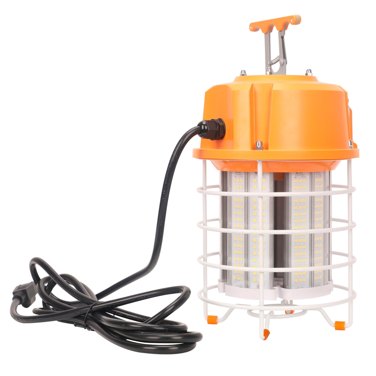 B3123105 Sunlite LED Dual-Head Square Wall Mount Flood Light Fixture with Motion Sensor - 120V - 2400 Lumens - 3000K