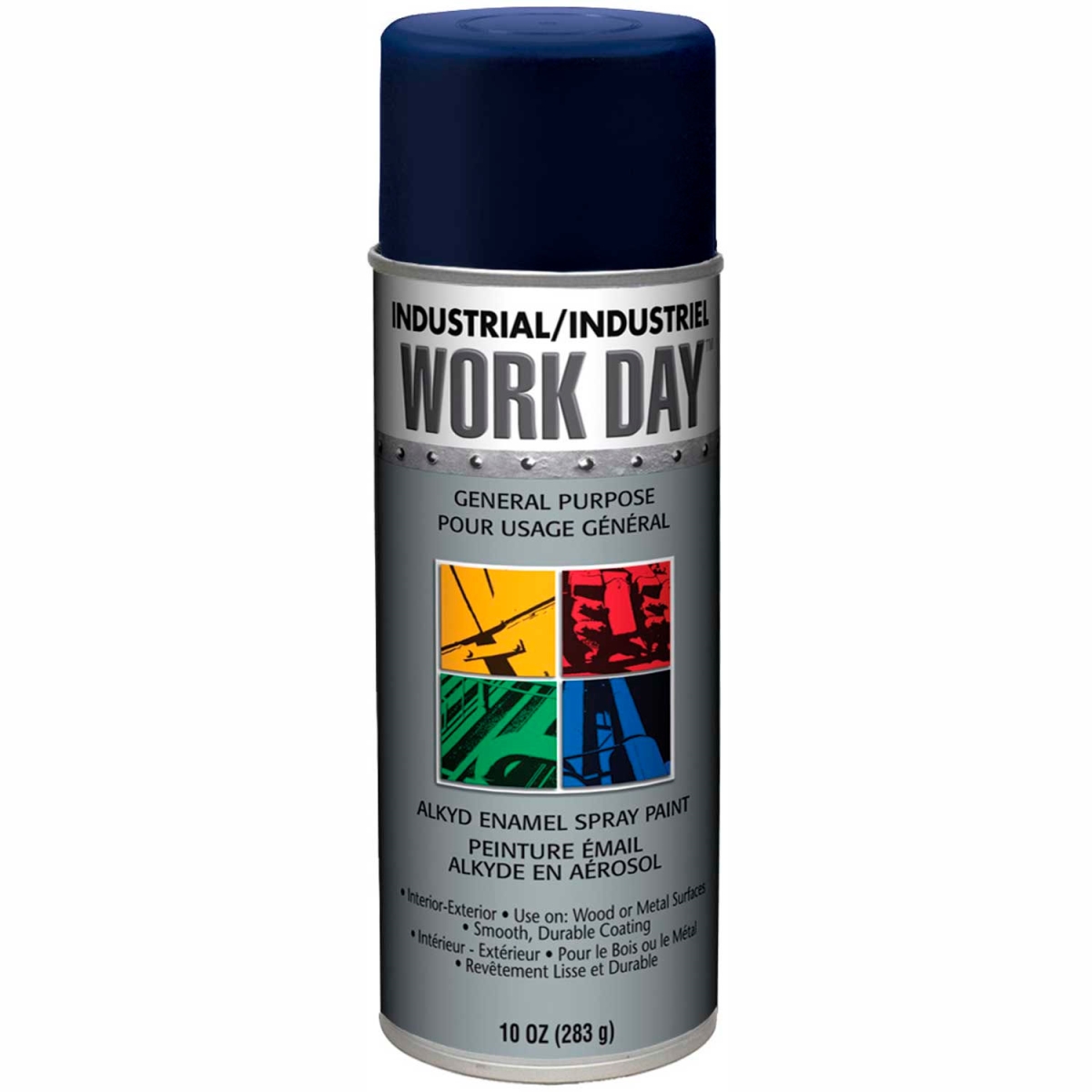 B37409 Industrial Work Day Enamel Paint - A04403007 - Blue