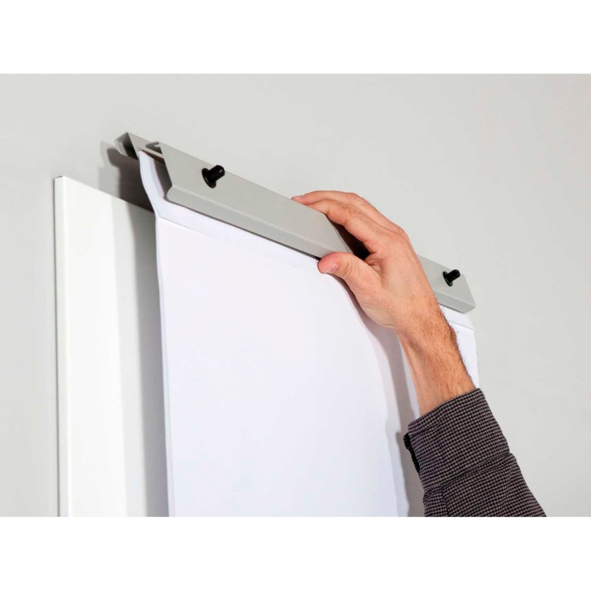 Bi-Silque Visual Communication Products B2023767 MasterVision Flip Chart Hanger for Tile Boards - White