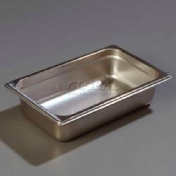 Picture of Carlisle Sanitary Maintenance B1189337 1 qt. 607142 - Durian Light Gauge Size Pan - 6.375 x 10.375 in.