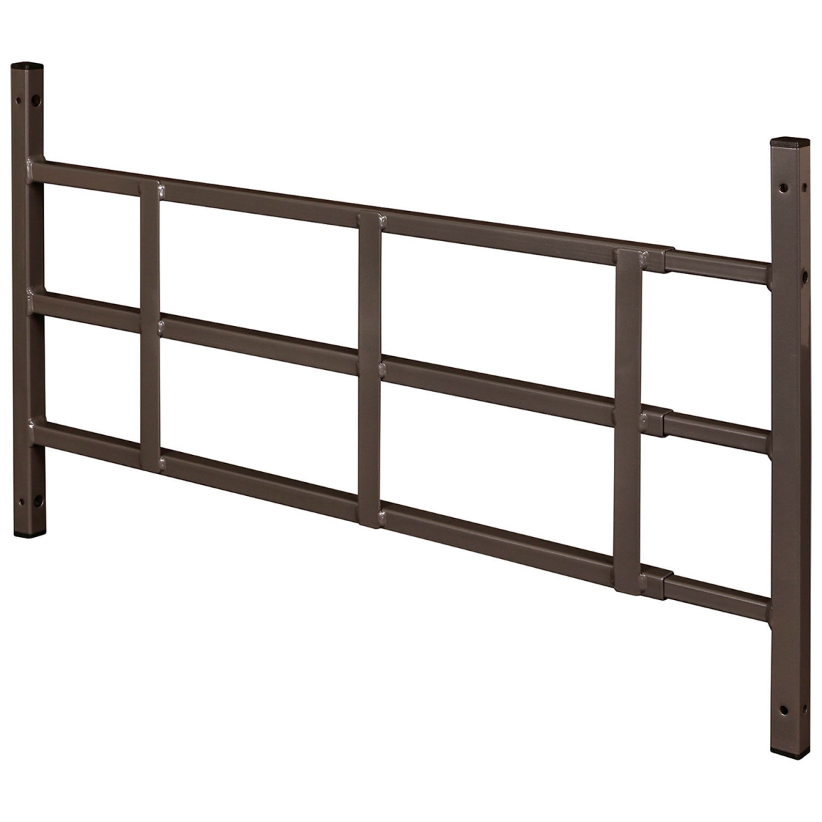 S 4754 Fixed Window Guard - Brown - 22-38 x 15 in. - 3 Bar - Safety Compliant