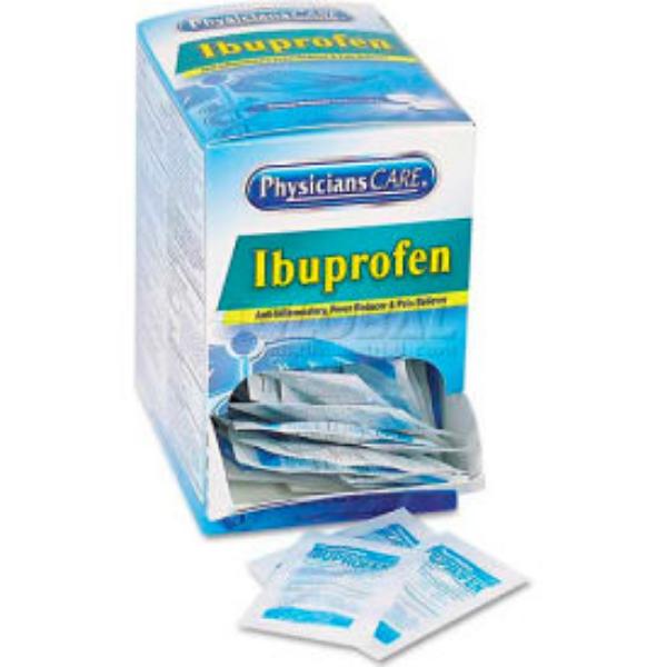 Picture of Acme United B1145474 PhysiciansCare 90109 Ibuprofen Pain Reliever - 125 Doses