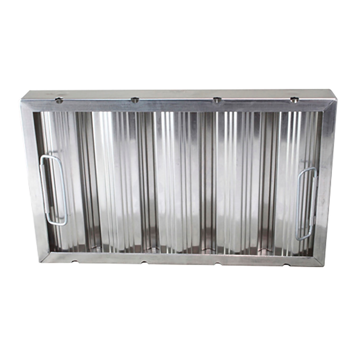 B2950851 26-3917 10 x 20 x 2 in. Aluminum Hood Filter - Ridged Baffles