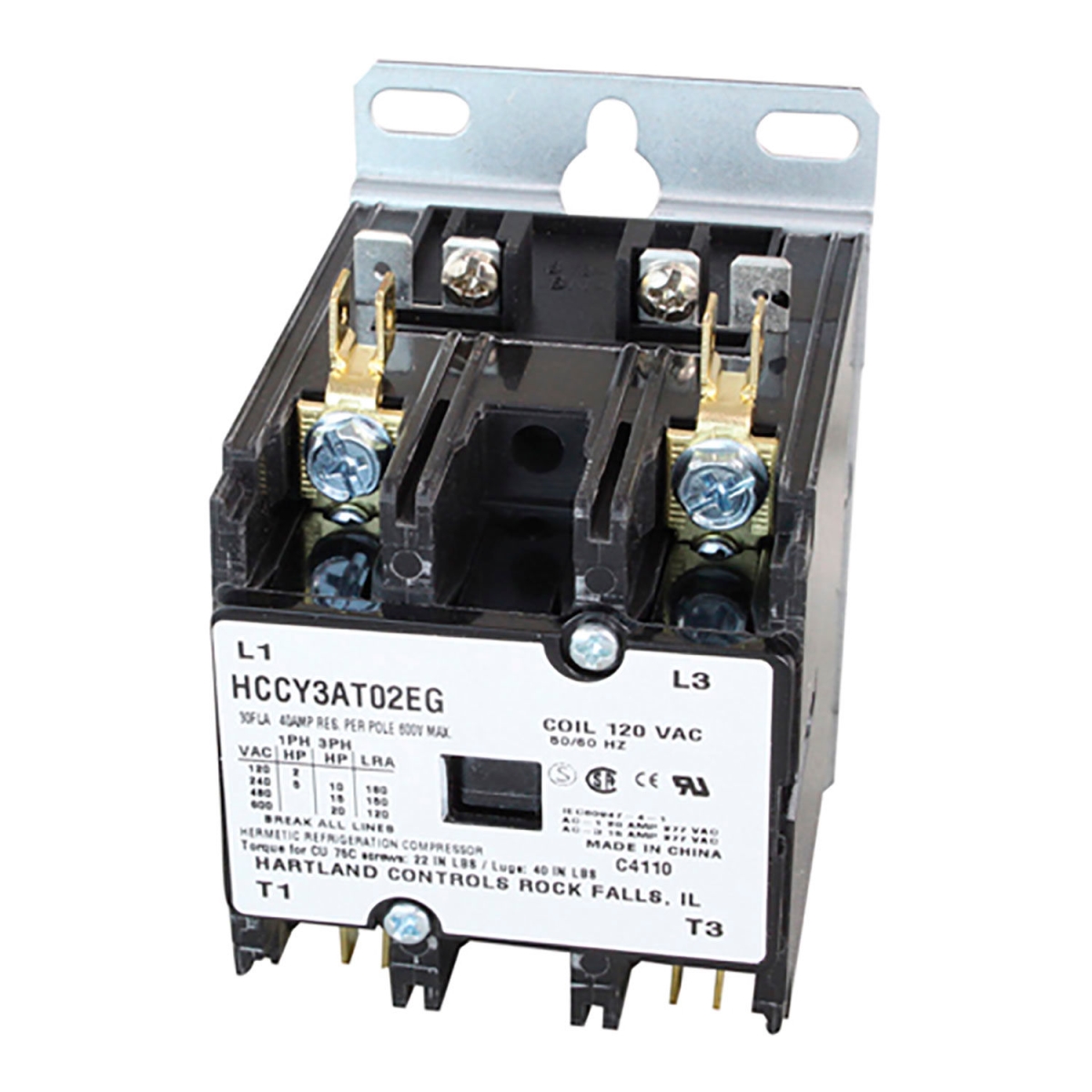 B2947806 441609 Contactor 2P 30-40A 120V