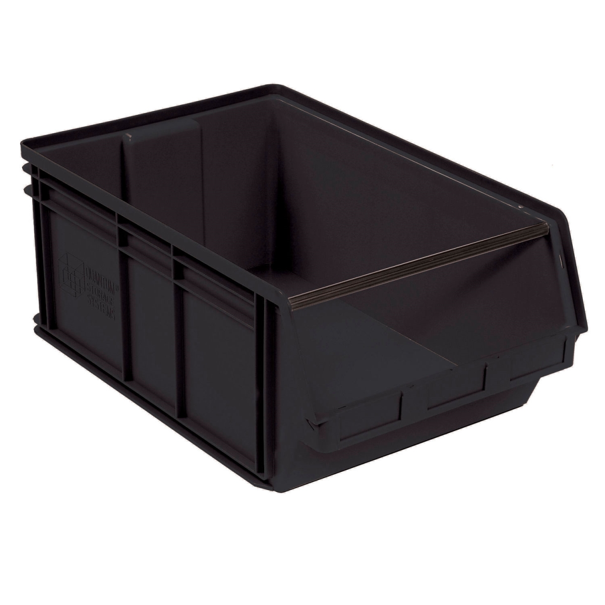 613120BK Plastic Magnum Stacking Bin - 29 x 14.375 x 11.87 in. - Black
