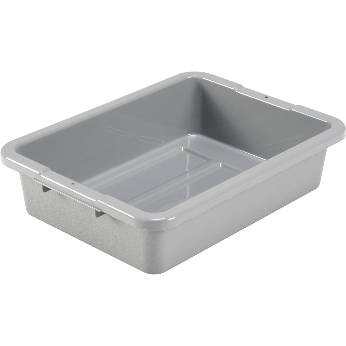 NSF Plastic Bus Tub - Gray - 20 x 15 x 5 in. - Durable Storage Solution