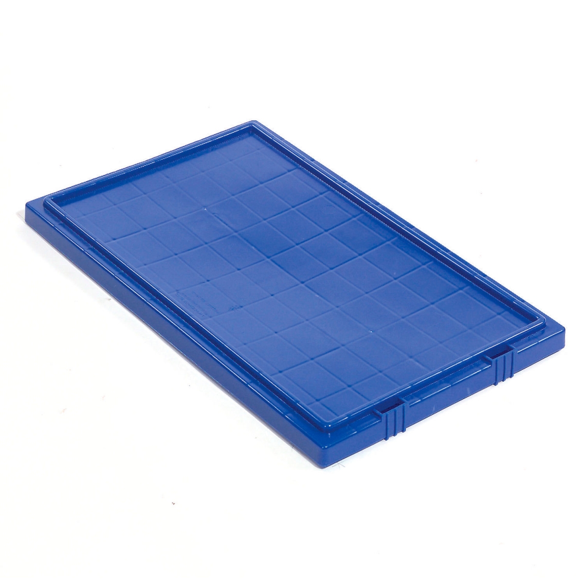 Global Industrial 274321BL Lid LID181 for Stack & Nest Storage Container SNT180 - SNT185 - Blue