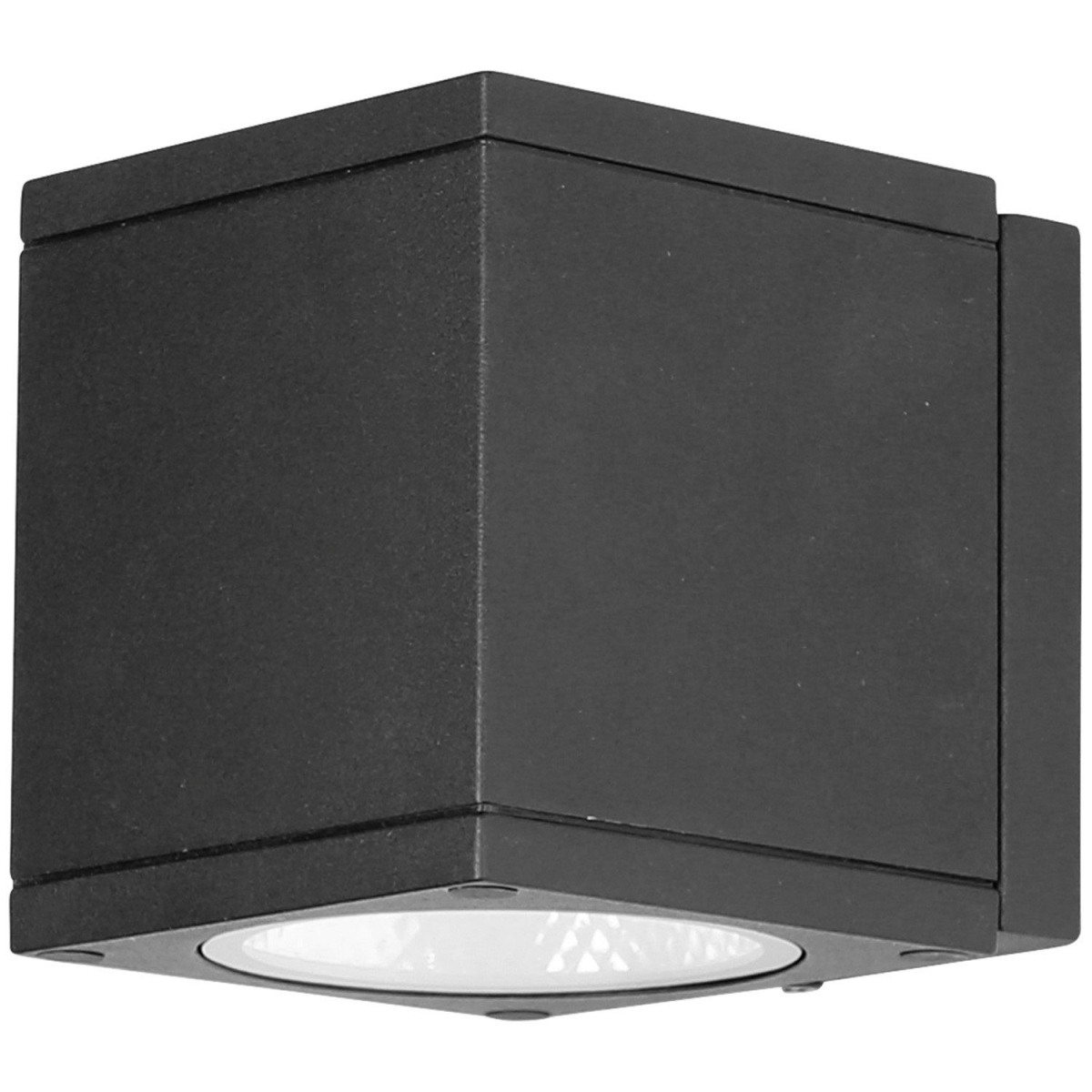 B3137818 Sunlite LED Cube Up or Down Outdoor Light Fixture - 9W - 650 Lumens - 80 CRI - Black