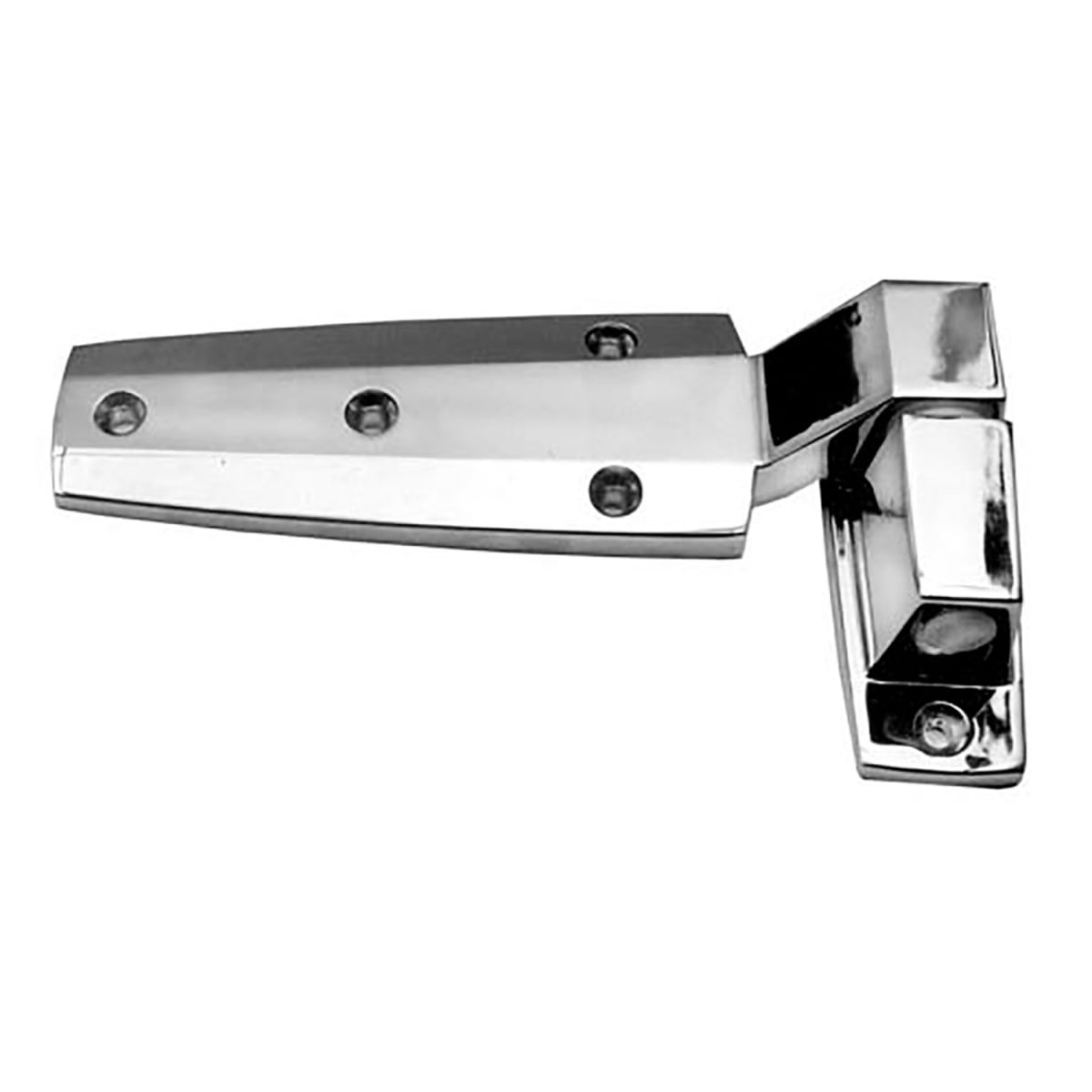 Reversible Cam Lift Door Hinge - Polished Chrome - 10 x 5.5 in. - Durable Design