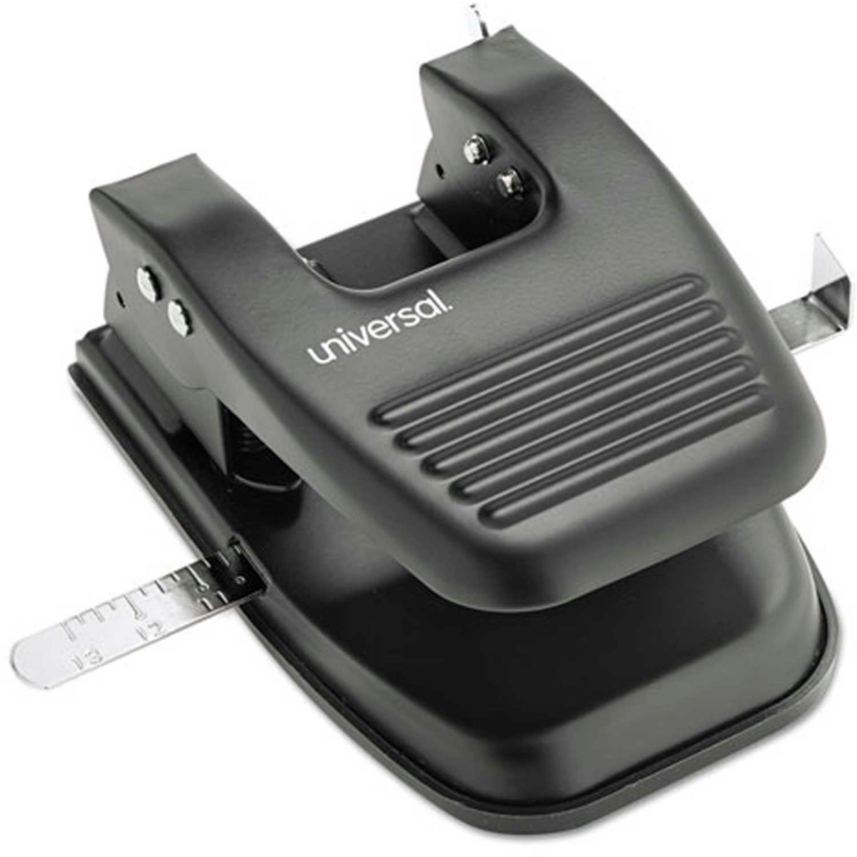B1428243 Two-Hole Punch - 0.281 Holes - Black - 30 Sheet