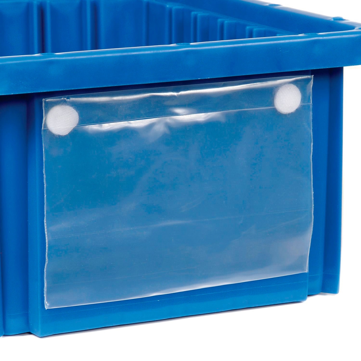 Global Industrial 4468200 Label Holder LBL3X5 for Plastic Dividable Grid Container - 5 x 3 in. - Clear