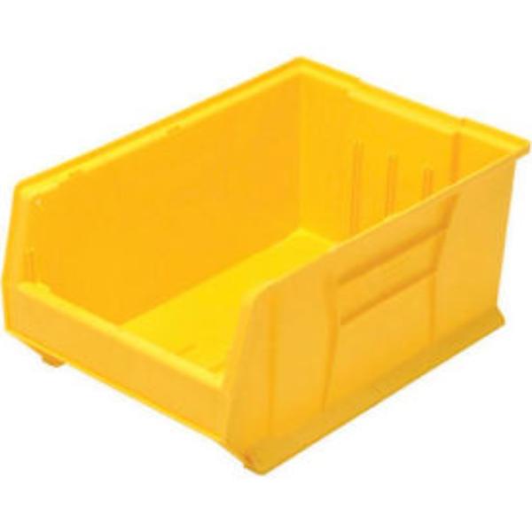 Quantum Food Service QUS974 YL Hulk Stack Shelf Container - 29 7/8 x 16 1/2, Yellow