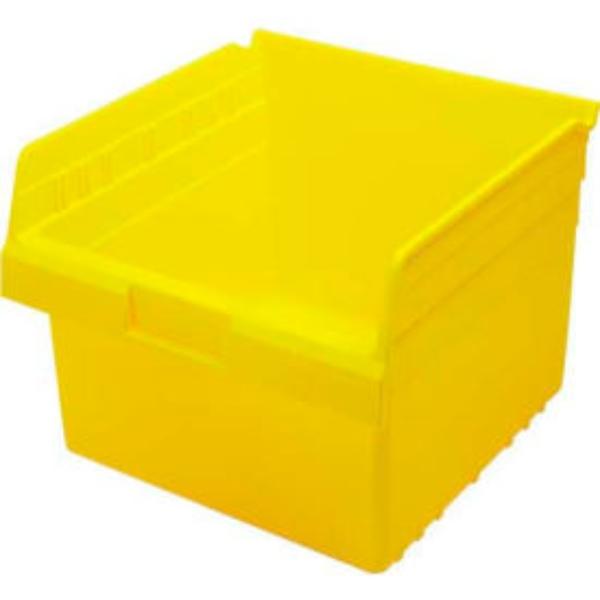 Nesting Shelf Bin - Yellow - 11.125 x 11.625 x 8 in. - High Capacity