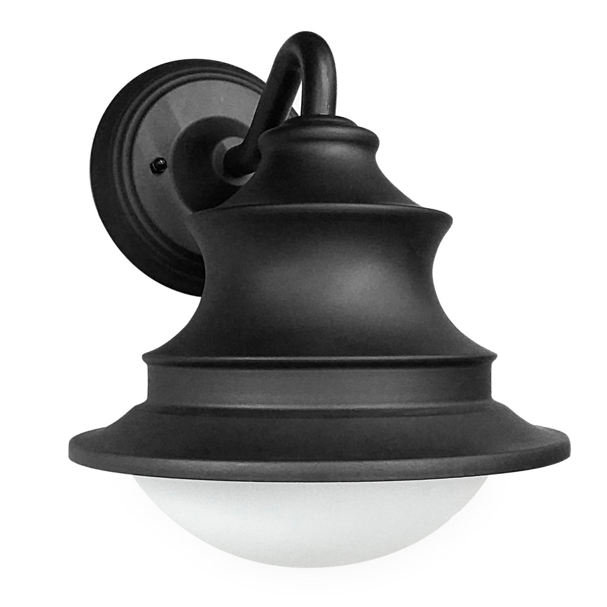 B3123037 Sunlite Tunable LED Mission Style Outdoor Rectangle Light Fixture - 12W - 800 Lumens - Black Finish
