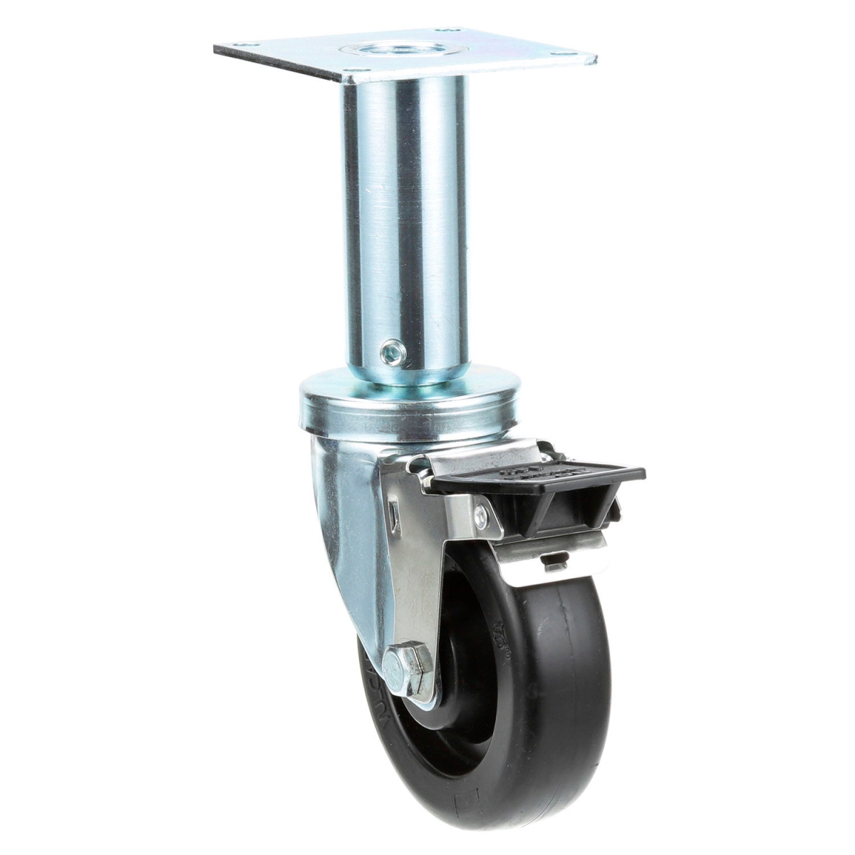 B2951849 1751182 Caster - 4 in. Wheel - 9 in. Lift with Brake