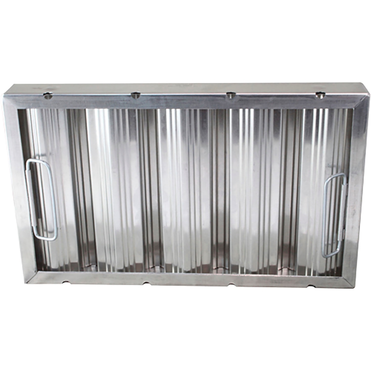 B2952083 26-3888 10 x 16 x 2 in. Stainless Steel Hood Filter - Ridged Baffles