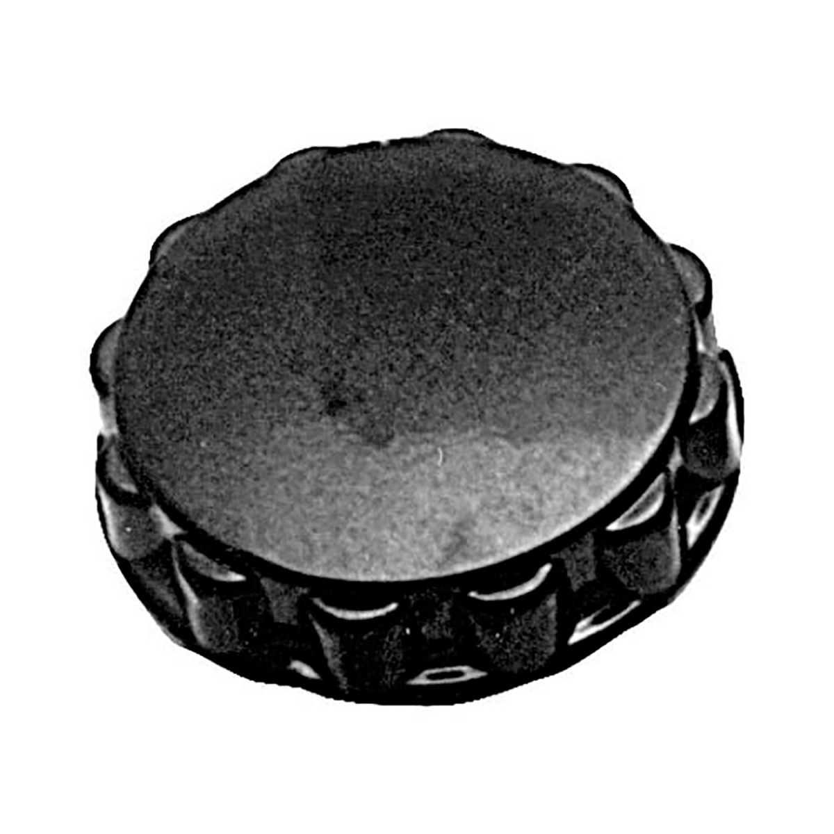 B2949565 22-1294 2.5 in. Fluted Black Knob