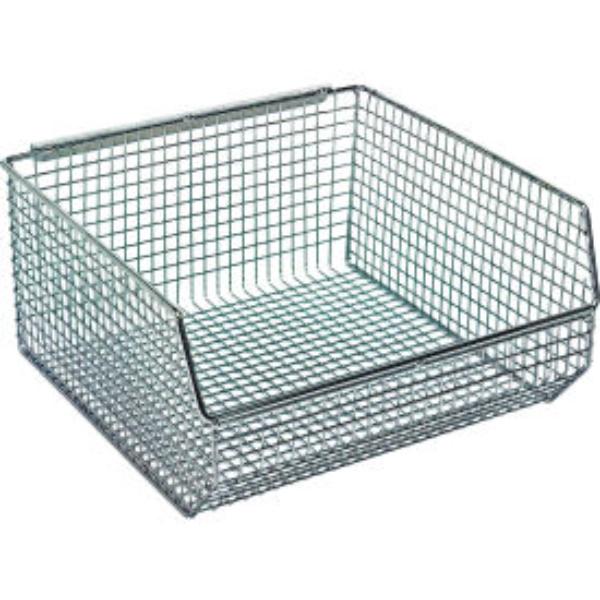 B1775847 Wire Mesh Bin - 10.75 x 11 x 5 in. - Chrome