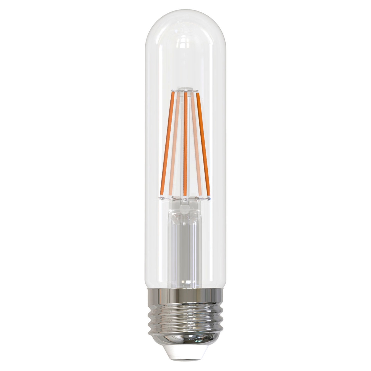LED T10 Filament Light Bulb - Warm White - E26 Base - Pack of 6 - Dimmable