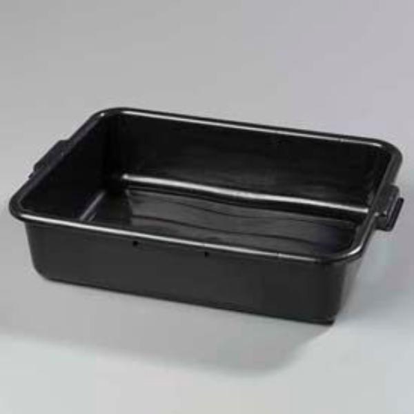 Comfort Curve Bus Box - Black - 20 x 15 x 5 in. - Sturdy Design