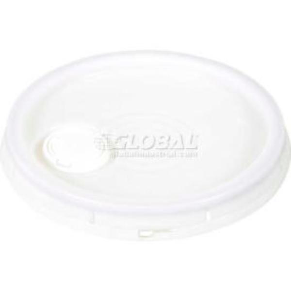987420 Tear-Tab Lid & Plastic Spout LID-54-PNST - 3, 5 & 6 gal Open Head Pails - Brown