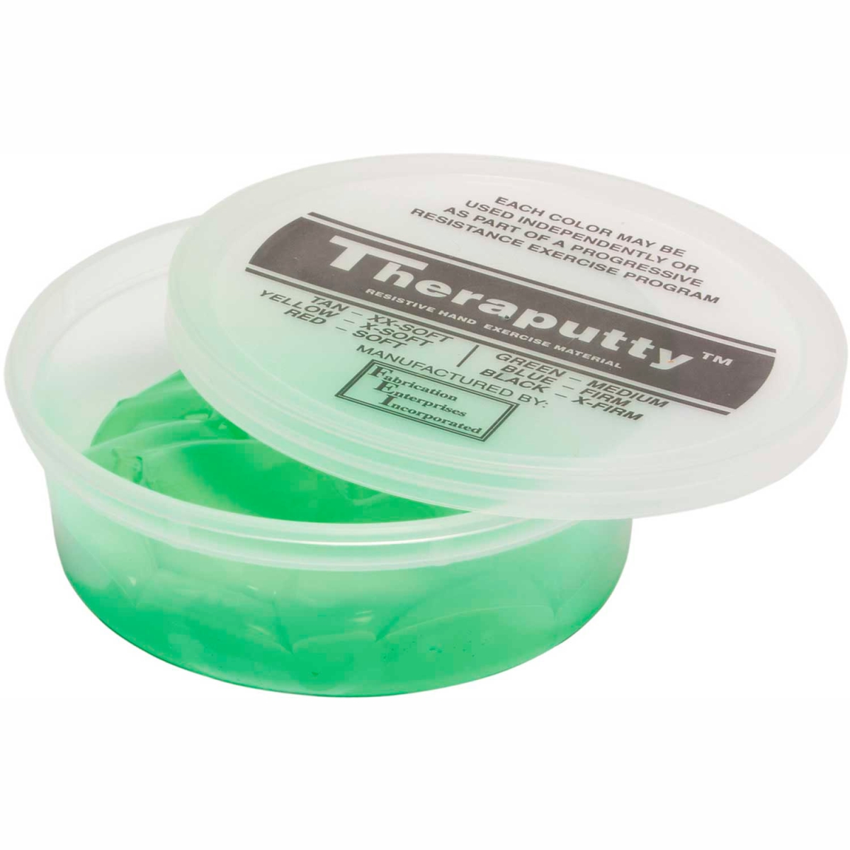 B2176930 Thera-Putty Standard Exercise Putty - Green - Medium - 4 oz