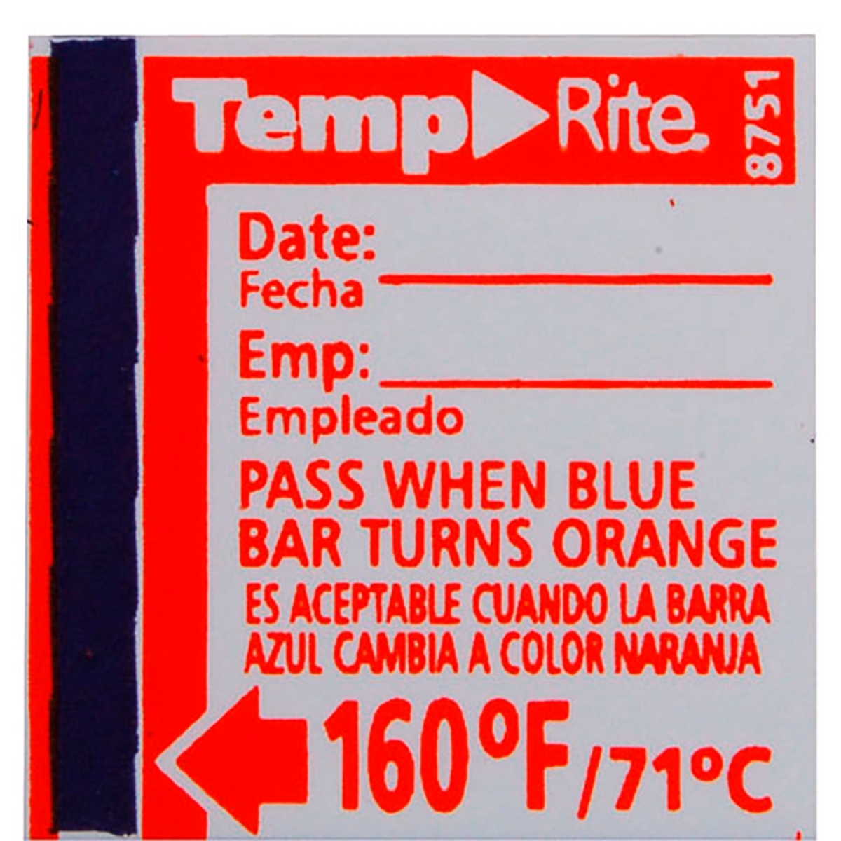 B2955563 1381259 Label - Temperature - 160F for Taylor Precision Products - LP
