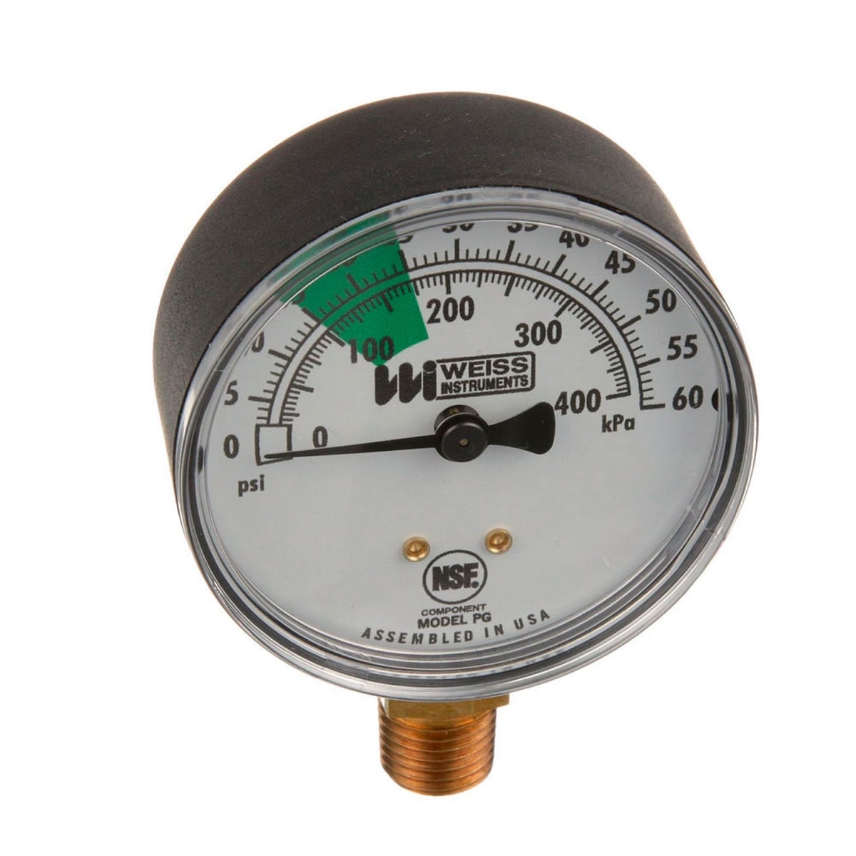 B2954656 2631020 Gauge - Water Pressure - 0-60 PSI