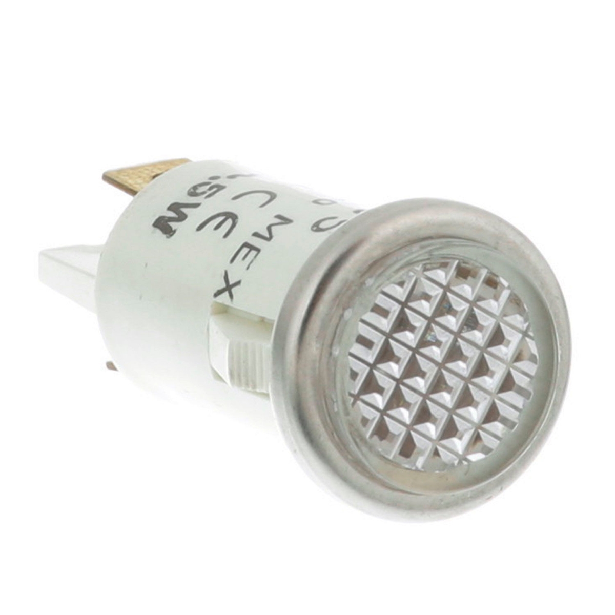 B2947814 38-1476 White Flush Lens Signal Light - 125V