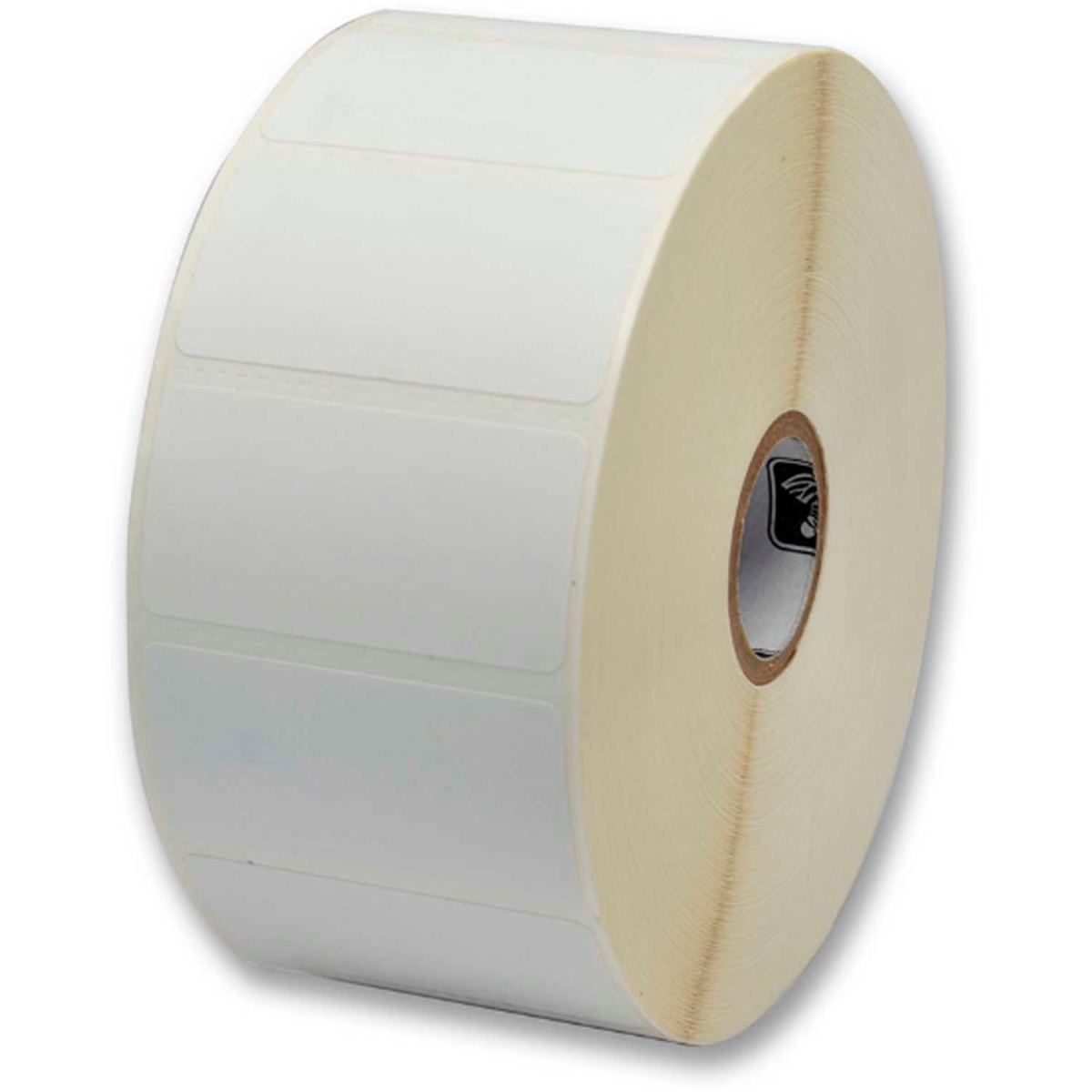 B986035 5 in. Zebra Z Select Perforated Paper Labels - 2.25 x 1.25 - 1 in. Core - White - Pack of 12