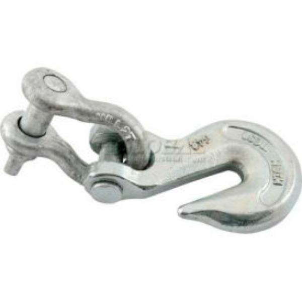 984556 Forklift Tow Base Lifting Hook - HOOK-R-4 - Silver