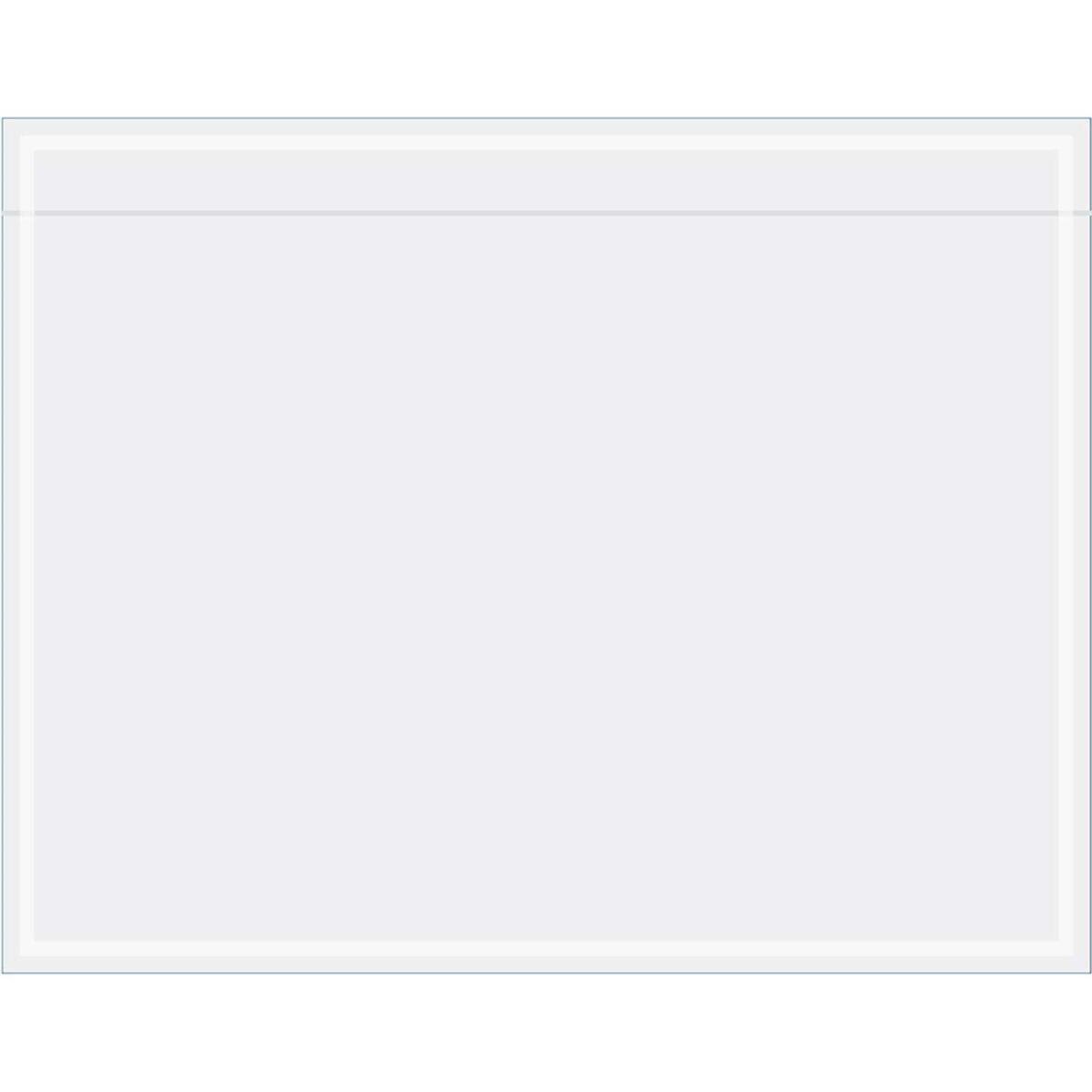 B43984 Document Envelopes - 5.5 x 7 in. - Clear - Pack of 1000