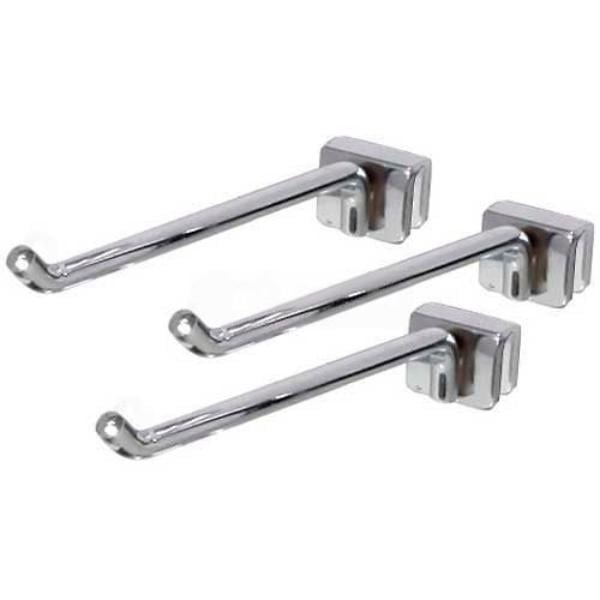 B1224121 3 in. Hook for Jewelry Display - Chrome
