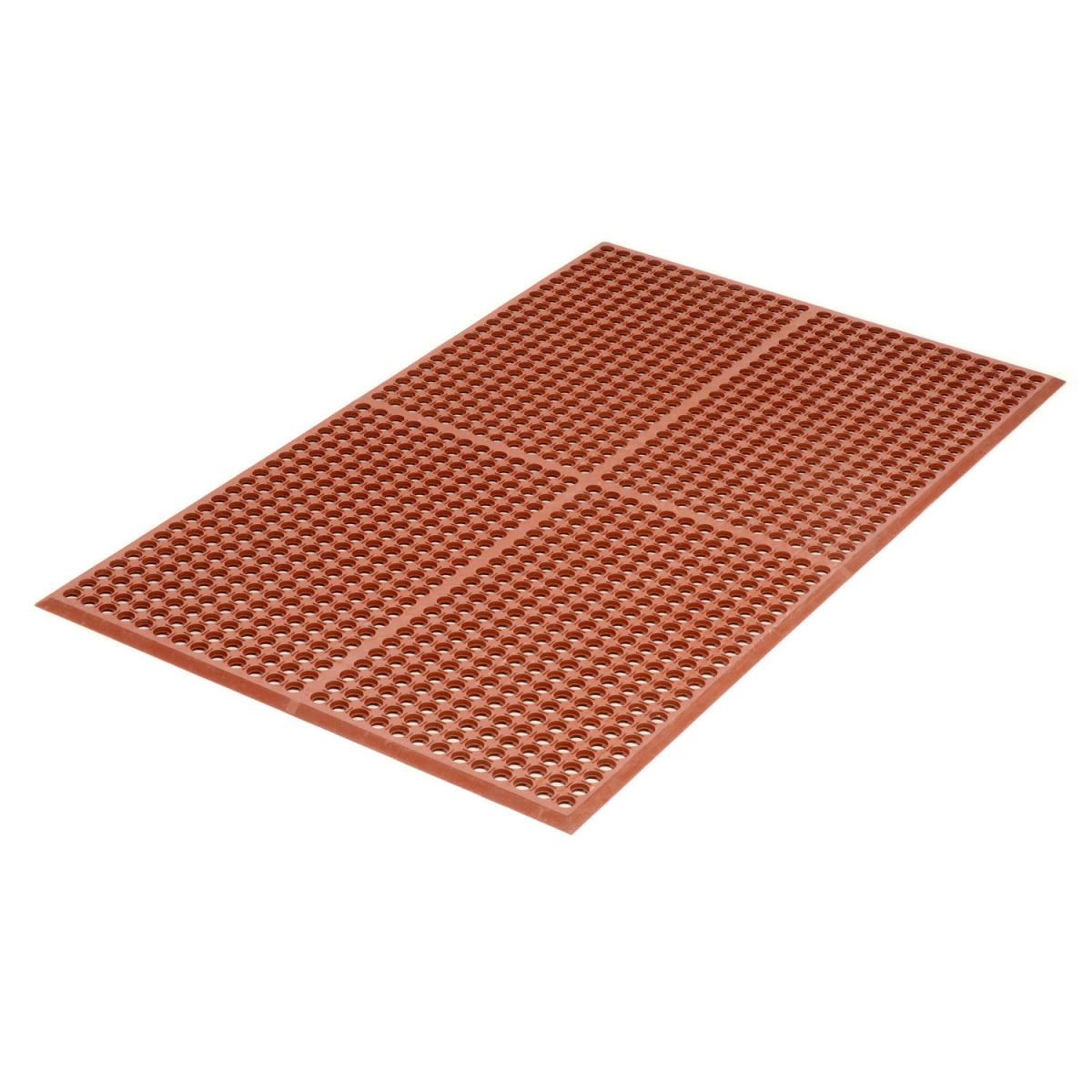 Picture of Apache Mills 795368 0.5 in. Thick WorkStep Anti Fatigue Drainage Mat - 3 x 5 ft. - Red