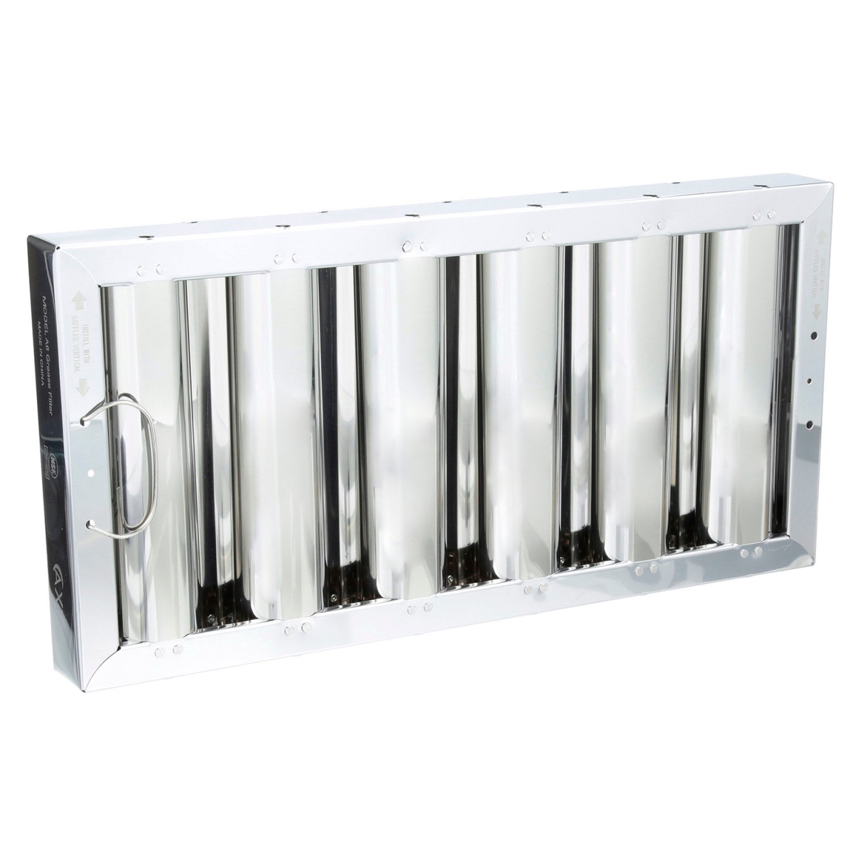 B2951435 8014136 Hood Filter - Type 6 - Stainless Steel - 10 x 20 in.