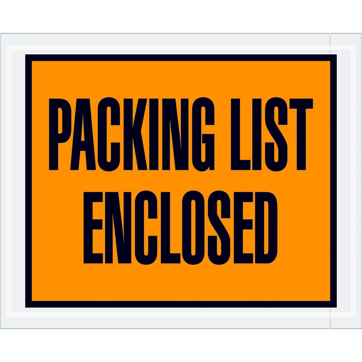 B2208159 Full Face Envelopes - Packing List Enclosed Print - 5.5 x 4.5 in. - Orange - Pack of 1000
