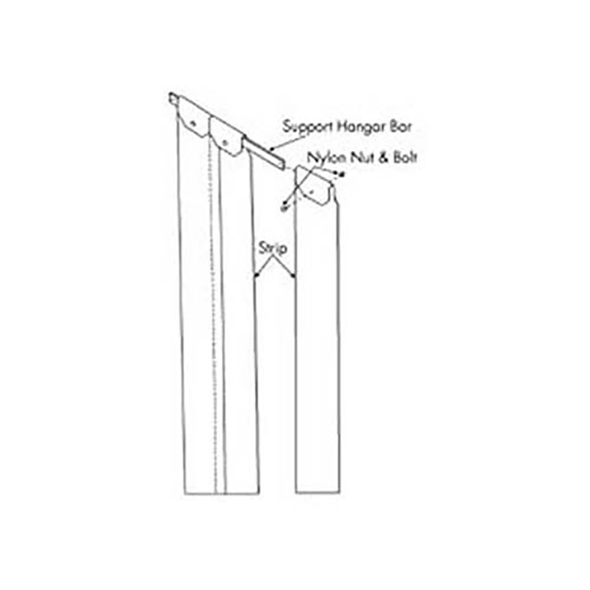 B2953592 1241221 Kason 401Sc6063884 Curtain - Strip