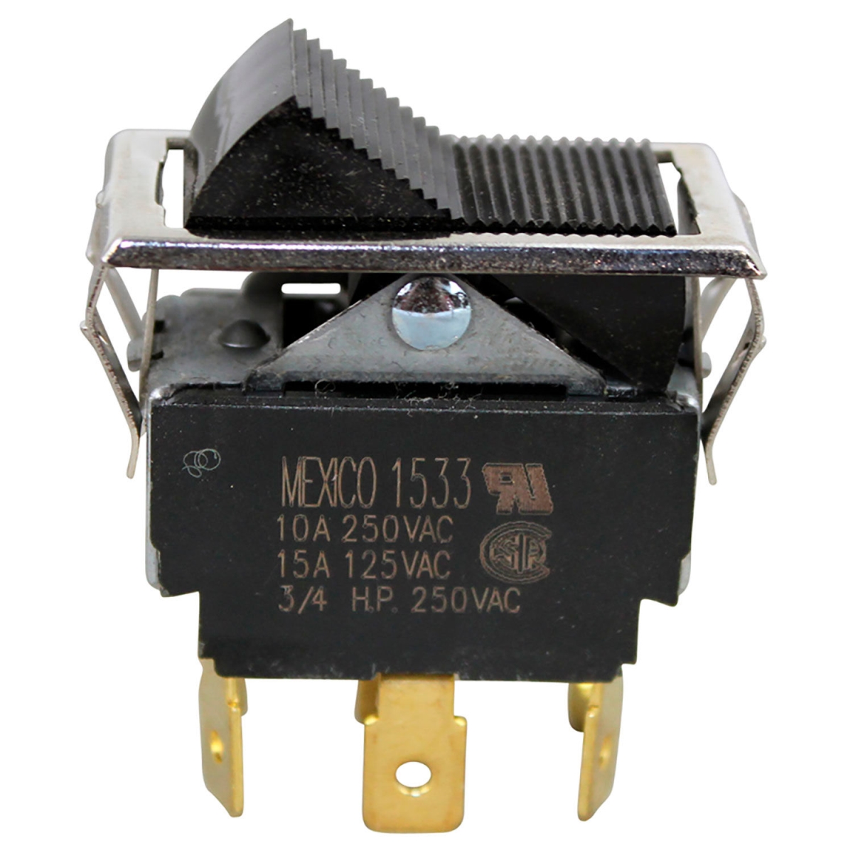 B2954199 42-1608 on & on Rocker Switch - 15A-125V - 10A-250V