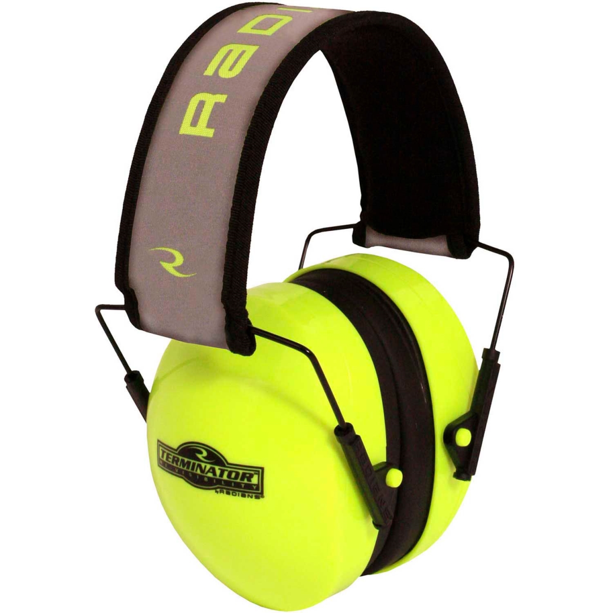 B1508382 TR0HVG-BX Terminator Folding Ear Muff - High-Vis Lime - Green