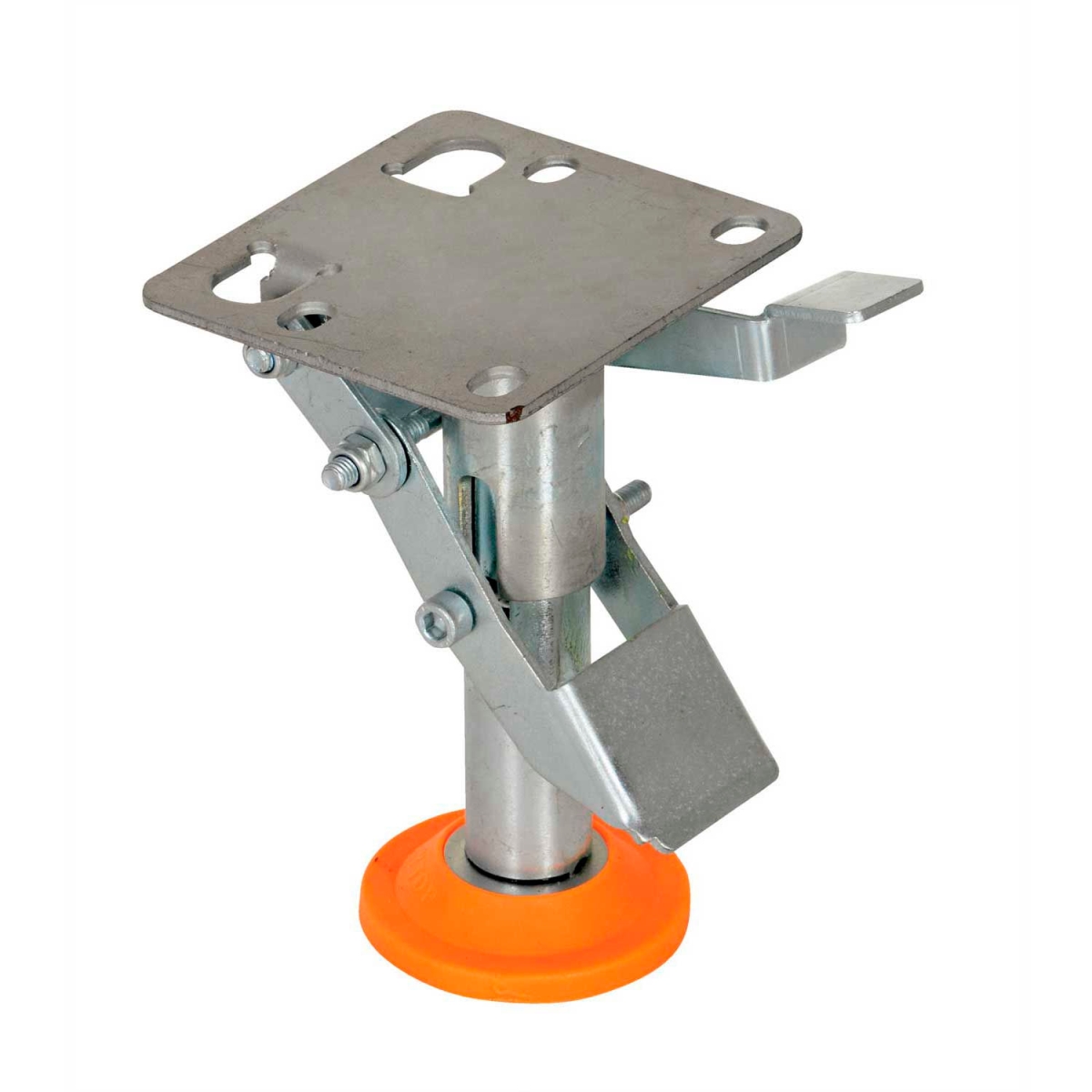 988736 Floor Lock with Polyurethane Foot Pad FL-LKL-4 for 4 in. Casters